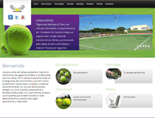 Tablet Screenshot of corbachotenis.com